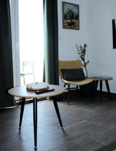 Гостиная зона в Apartman Maslina