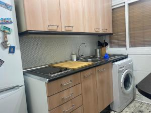 Køkken eller tekøkken på piso centrico en fuengirola