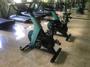 Fitness centrum a/nebo fitness zařízení v ubytování PTK Residence