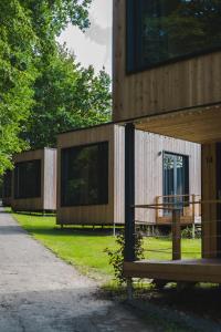 Een tuin van PRIMÁTOR CAMPING RESORT LITOMYŠL
