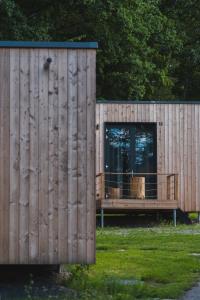 Een tuin van PRIMÁTOR CAMPING RESORT LITOMYŠL