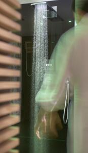 Ein Badezimmer in der Unterkunft Landidyll Hotel Restaurant Birkenhof