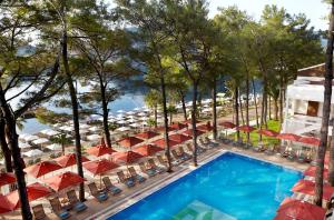 Bazén v ubytování Orka Lotus Beach nebo v jeho okolí