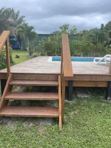 Bazén v ubytování The Sundown Lodges Rarotonga nebo v jeho okolí