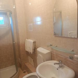 Ванна кімната в Pensiunea Lari