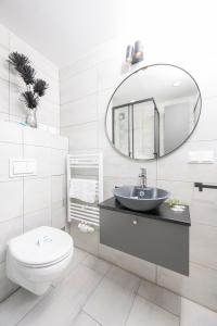 Koupelna v ubytování Hideaway Favoriten