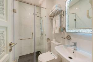 Koupelna v ubytování HOTEL RIAD CHAMI
