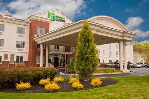 a rendering of a hotel front of a building at Holiday Inn Express Hotel & Suites Vineland Millville, an IHG Hotel in Vineland