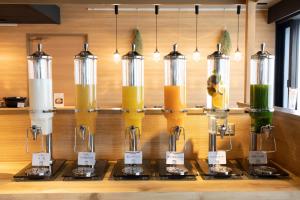 Coffee and tea making facilities at Platon Hotel Yokkaichi