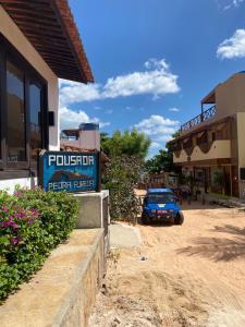 O edifício em que a pousada se localiza