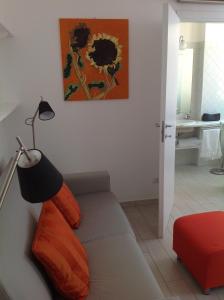 Χώρος καθιστικού στο Attico al Centro