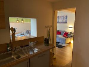 Posezení v ubytování Azuria Schwarzwald Loft + 37 fotografií