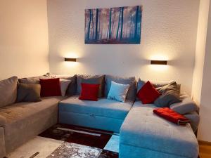 Posezení v ubytování Azuria Schwarzwald Loft