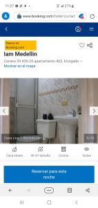 a page of a bathroom website with a sink at I am envigado. in Envigado