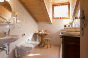 Koupelna v ubytování Appartement Pichler