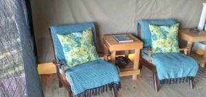 Posezení v ubytování Trees&Seas - Getaway Glamping
