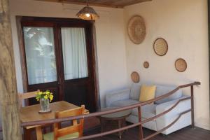 Ruang duduk di Le Gite du Bonheur Guest House & Car Rental