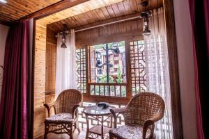 Mountain View Guesthouse的休息区