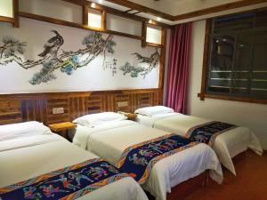 Mountain View Guesthouse客房内的一张或多张床位