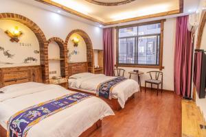 Mountain View Guesthouse客房内的一张或多张床位