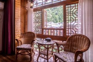 Mountain View Guesthouse的休息区