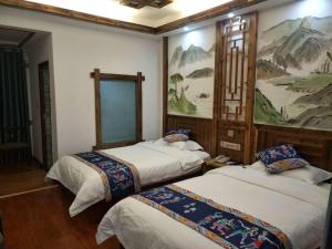 Mountain View Guesthouse客房内的一张或多张床位