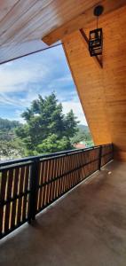 Balkón nebo terasa v ubytování Shalom Bungalow
