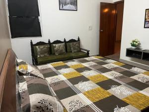Letto o letti in una camera di Yb home