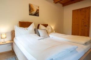 Postel nebo postele na pokoji v ubytování NaturparkResort Zu Hause