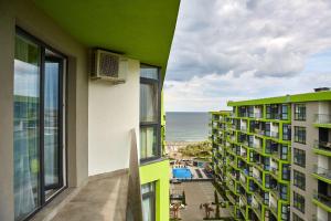 Naturlandskabet i nærheden af lejlighedshotellet