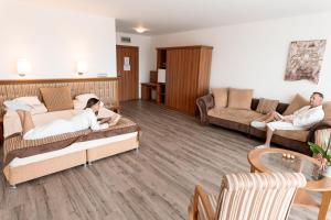 Posezení v ubytování Aphrodite Hotel