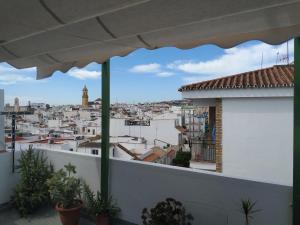 Nespecifikovaný výhled na destinaci Estepona nebo výhled na město při pohledu z apartmánu