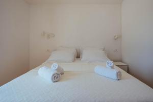 Postel nebo postele na pokoji v ubytování Villa Latica