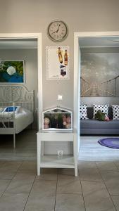Postel nebo postele na pokoji v ubytování Apartament Różany