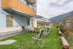 Výhľad na hory alebo výhľad na hory priamo z apartmánu