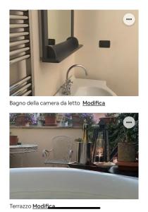 Salle de bains dans l'établissement Sui tetti della Toscana