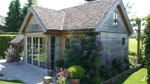 Zahrada ubytování B&B Hemel & Haard