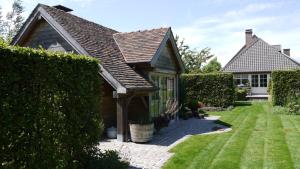 Zahrada ubytování B&B Hemel & Haard