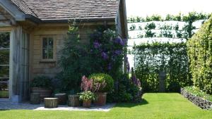 Zahrada ubytování B&B Hemel & Haard