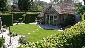 Zahrada ubytování B&B Hemel & Haard