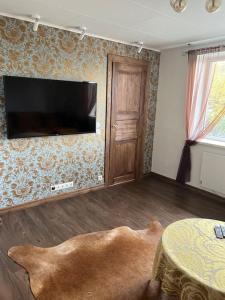 TV a/nebo společenská místnost v ubytování Sepa Apartement