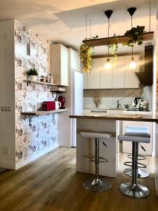 Kuchyň nebo kuchyňský kout v ubytování Habitación con Smart tv en piso compartido con baño privado o compartido Malaga Sol