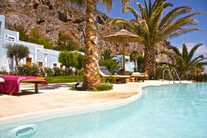 Bazén v ubytování Kalypso Cretan Village Resort & Spa nebo v jeho okolí