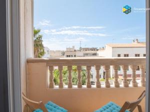 Balkón alebo terasa v ubytovaní Apartamento azulera