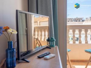 Balkón alebo terasa v ubytovaní Apartamento azulera