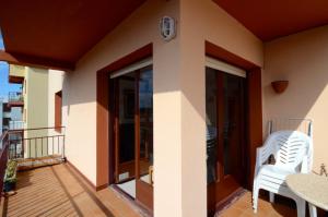 Balkón alebo terasa v ubytovaní GRECIA 2 D - apartamento