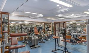 Fitness centrum a/nebo fitness zařízení v ubytování Treebo Premium Baramasi By Jai Club Prime