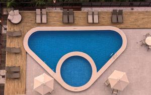 Bazén v ubytování Kubitschek Plaza Hotel nebo v jeho okolí
