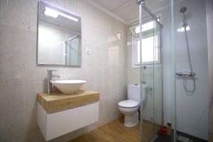 Koupelna v ubytování Las Palmas Smart Rooms