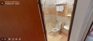 Koupelna v ubytování Hotel Selsky Dvur